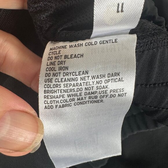 Uniqlo Mens Black Joggers Sz S Tapered Pockets AIRism Activewear Lightweight - Picture 10 of 12